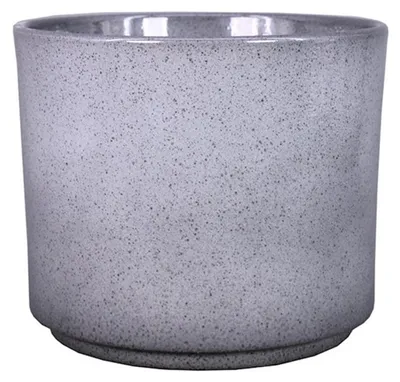 Produktbild von Floran Blumentopf Calla - grau - gesprenkelt - Keramik - 7 x 6,5 cm
