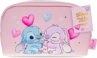 Produktbild von Lilo & Stitch Kulturbeutel  I Heart Stitch - Mad Beauty rosa Standard