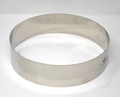 Produktbild von DECORA 0063751 TORTENRING RUND AUS Edelstahl Ø 24 X H 6 cm