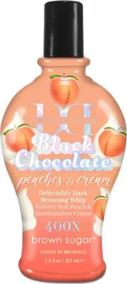 Zdjęcie produktu dla Brown Sugar Double Dark Black Chocolate Peaches & Cream 221ml