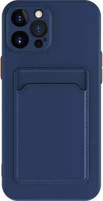 Produktbild von Schutz Handy Hülle für iPhone 12 13 14 15 Plus Pro Max Case Cover Kartenfach, Farbe:Blau, Modell wählen:Samsung Galaxy S23