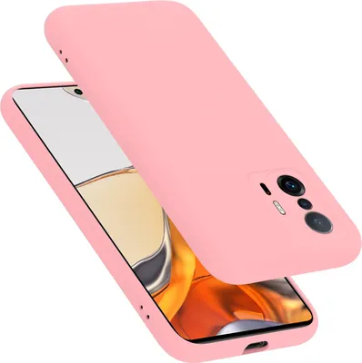 Produktbild von Cadorabo Schutzhülle für Xiaomi 11T / 11T PRO Hülle in Rosa Handyhülle Case Cover TPU Etui
