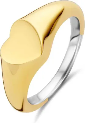 Produktbild von 12221SY/56 Ring herzförmig vergoldet 12221SY Ti Sento Milano