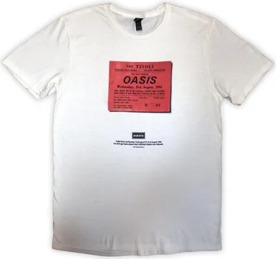 Produktbild von Oasis - "Definitely Maybe" T-Shirt für Herren/Damen Uni RO12942 (L) (Weiß)