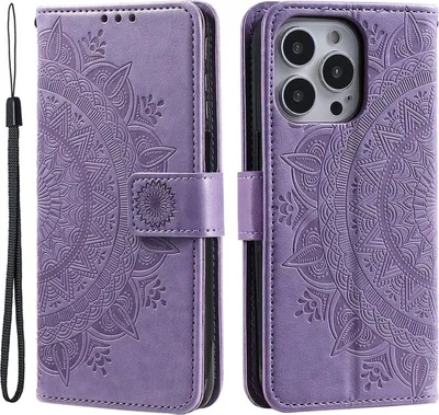 Produktbild von Hülle für Apple iPhone 14 Pro Handyhülle Flip Case Handy Cover Tasche Mandala