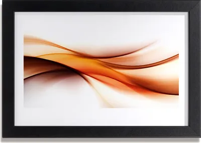 Produktbild von Bild 30x20 MDF-Rahmen Wandkunst Abstraction Graphics Waves