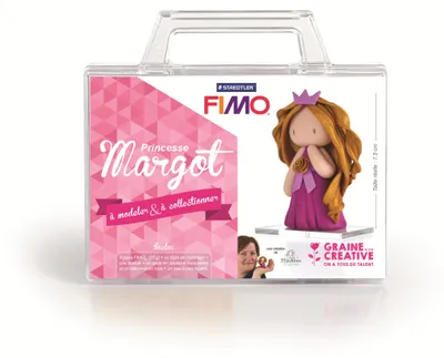 Obrázek produktu pro Sada polymerové hlíny Fimo Princess Margot - Kreativní modelovací sada pro děti