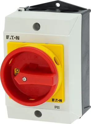 Immagine prodotto di Eaton T0-2-8900/I1/SVB Interruttore elettrico a levetta 3P Rosso