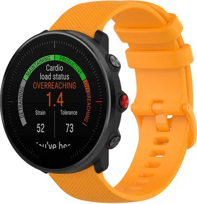 Produktbild von Strap-it Polar Vantage M Armband Silikon (Orange)