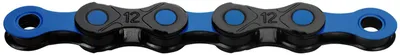 Produktbild von KMC DLC 12 WAXED 12s Kette E-Bike 126 links DLC-gewachst schwarz-blau