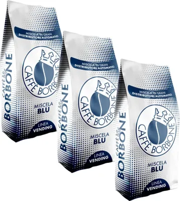 Produktbild von Caffè Borbone Vending Blue blend, 1 kg, Kaffee, Caffe Borbone, 1 Stück(e), Tasche
