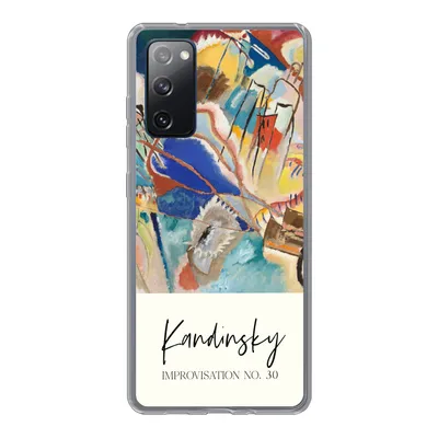 Produktbild von MuchoWow® Handyhülle Schutzhülle Hülle für Samsung Galaxy S20 FE Improvisation Nr. 30 - Wassily Kandinsky - Kunst Silikon Softcase Handy Hülle - Abdeckung