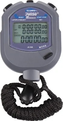 Produktbild von JS508D Stoppuhr mit 30 Zwischenzeiten Variante 3209