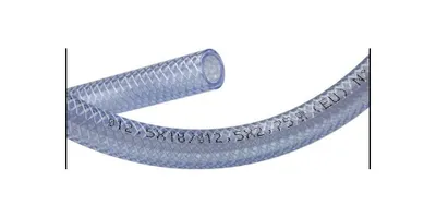 Image de Tuyau en PVC TCF, diamètre intérieur 25 mm, diamètre extérieur 33 mm, longueur 25 m, transparent