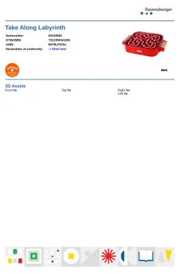 Produktbild von Mitnehm-Labyrinth BRIO 63410000