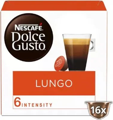 Produktbild von Dolce Gusto - Kaffeetassen Dolce Gusto Lungo 16st | Box a 16 Kopf | 3 Stück