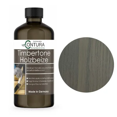 Produktbild von Contura Holzbeize 250ml Holzfarbe Tischler Positiv Beize Holz Farbe Wasserbeize Parkett - Betoneffekt