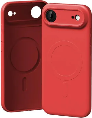Produktbild von Etui Quecksilber Semi-Silikon Magsafe Do Iphone Air Czerwony