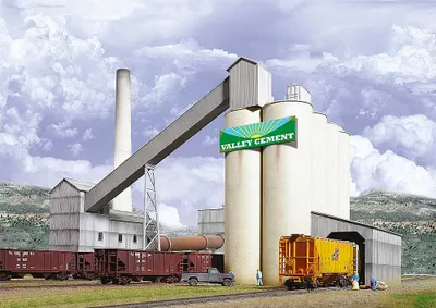 Produktbild von Walthers 533098 - 1/87 / H0 Zementwerk Valley Cement - Neu