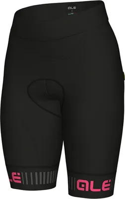 Obrázek produktu pro Dámské letní cyklistické kalhoty Alé Solid Traguardo black/pink