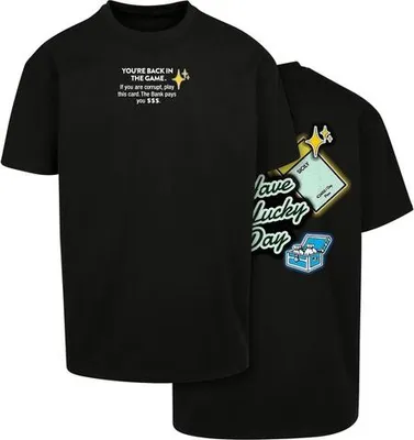 Obrázek produktu pro Pánské tričko Mr. Tee Intepol Oversize Tee black - M