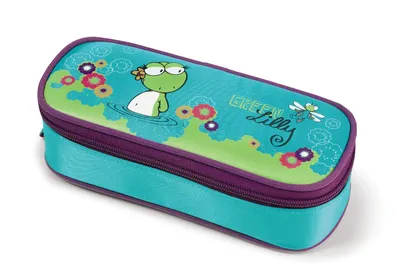 Produktbild von Nici  - Schlamperetui / Stiftemäppchen Frosch Green Lily
