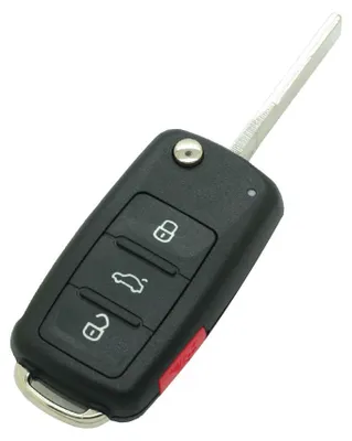 Ersatz-Schlüsselgehäuse für VW Passat, 4 Tasten, Flip Key