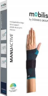 Produktbild von Mobilis ManuActive Stabilizator nadgarstka XS lewy, 1 sztuka