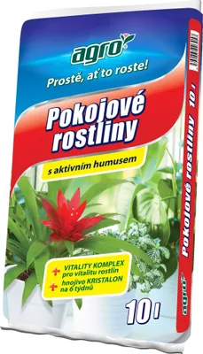 Produktbild von AGRO CS a.s. AGRO Substrát pre izbové rastliny 10l