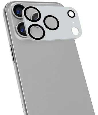 Immagine prodotto di Protezione per l'obiettivo della fotocamera di iPhone 18/17 Pro Max - Argento