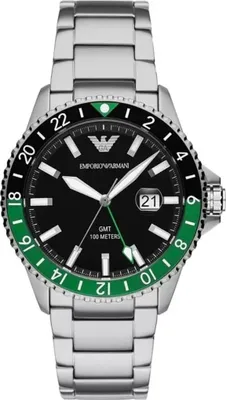 Image de Multifonctions Emporio Armani Collection Argent World Explorer - homme