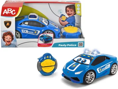 Produktbild von Dickie Toys Dickie Abc Infrarood Lamborghini Auto Pauly Polizei 27Cm + Batterij