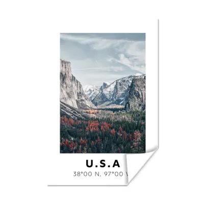 Produktbild von MuchoWow® Poster Yosemite - Amerika - Wyoming 20x30 cm - Papierdruck