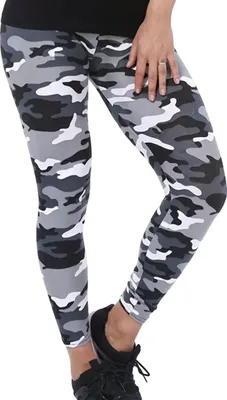 Produktbild von Stylische Camouflage-Leggings in Grau - M/L KP34916