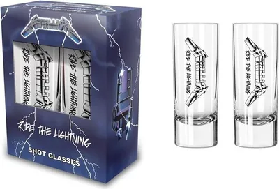 Produktbild von Metallica Schnapsglas-Set Ride The Lighting klar Standard
