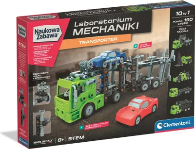 Zdjęcie produktu dla CLEMENTONI Laboratorium Mechaniki - Transporter 50249