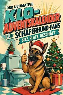 Produktbild von Der ultimative Klo-Adventskalender für Schäferhund-Fans
