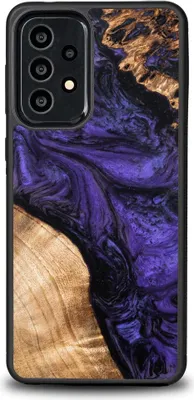 Obrázek produktu pro Dřevěné pouzdro Bewood Unique - Violet pro Galaxy A33 5G