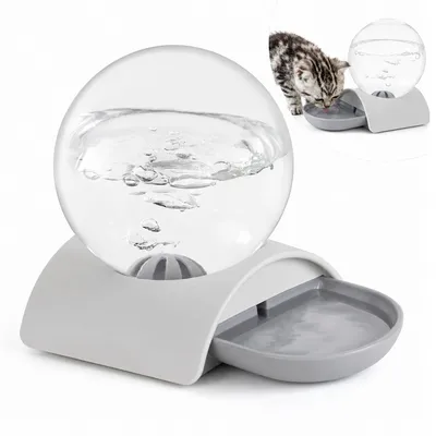 Produktbild von Haustier Trinkspender 2,8L automatisch Katzen & Hund Wasserspender, Schwerkraft Trinkbrunnen BPA-frei, abnehmbar & auslaufsicher für Haustiere