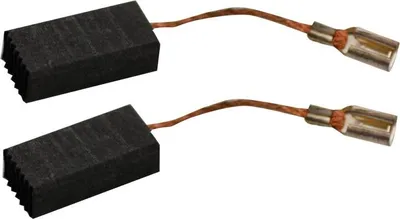Image de 2x charbons pour Bosch GEX150TURBO GWS6-115 GWS6-100 GWS660 (1607014145)