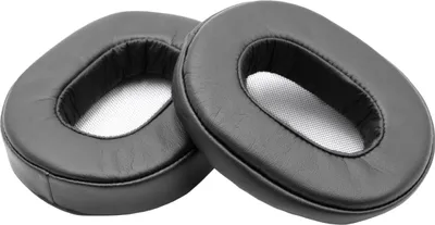 Produktbild von vhbw Ohrpolster kompatibel mit Sony MDR-1RBTMK2, MDR-1R, MDR-1A-DAC, MDR-1A, MDR-1ABT, MDR-1RMK2 Kopfhörer Headset, Polyurethan / Schaumstoff Schwarz