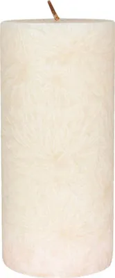 Produktbild von Stearin Stumpenkerze - elfenbein 135x64mm