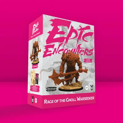 Obrázok produktu pre Epic Encounters Rage of the Gnoll Warseeker - Miniatúry - Príslušenstvo pre stolové RPG - ENG Edition