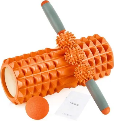 Produktbild von Famanu Massagegerät 3-in-1 Set - Orange