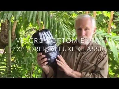 Produktbild von Hennessy Hammocks Explorer Asym Classic - Outdoor Hängematte mit Moskitonetz und Tarp, Einstieg von