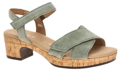 Produktbild von Gabor 82.072 Damen Sandalette - Riemchen Sandalen grün NEU