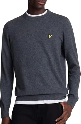 Produktbild von Lyle & Scott Baumwolle Merino Crewneck Pullover Herren