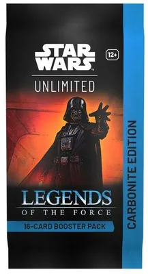 Obrázok produktu pre Star Wars Unlimited – Kartičkový balíček Carbonite (Legends of the Force, limitovaná edícia)