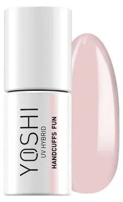 Obrázek produktu pro Yoshi Hybridní lak na nehty světle svatební růžová – profesionální trvanlivý lak na nehty 6 ml – UV lak na nehty s praktickým štětcem – The Color Is Now
