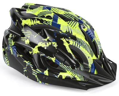Produktbild von Fahrradhelm Kinder, Verstellbarer Kinderhelm für Jungen und Mädchen im Alter von 5–13 Jahren, Multisport-Kinderhelm (50–55cm), Sicherheitshelm für Fahrrad, Roller, Skating (Grün)